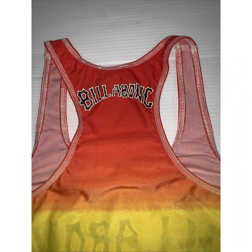 Billabong Rasta Rashguard Swim Shirt Swimsuit Top Unisex Adult S Youth L UPF 50+